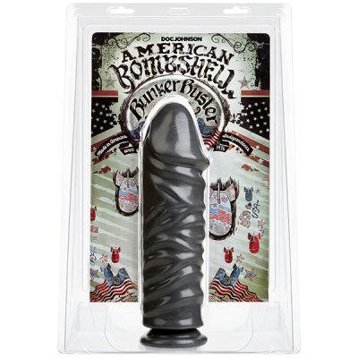 American Bombshell - Фаллоимитатор, 26 см (черный)