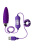 A-Toys Cony - Текстурированное виброяйцо с пультом управления, 7.6х2.1 см (фиолетовый)