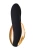 Waname Wave - Чёрно-золотой клиторальный вибромассажер, 9.3х3.4 см 