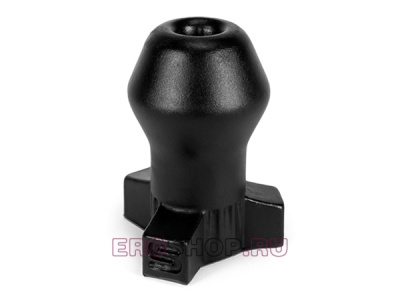 Анальная боеголовка с семяизвержением Oxballs Ass Bomb Filler Plug Black S - Mister B 7.5 см (чёрный) 