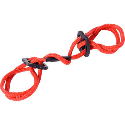  ToyFa - Верёвочные наручники (красный)