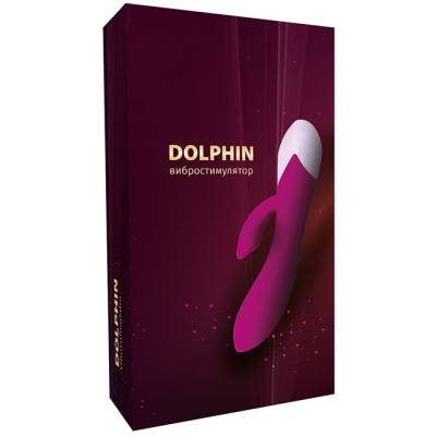 Многофункциональный вибратор RestArt - Dolphin, 19х3.4 см (розовый)