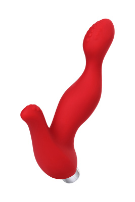 Штучки-дрючки - Вибростимулятор простаты, 12,5 см (красный) 