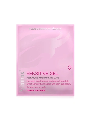 Гель для возбуждения женщины Sensitive gel, 2 мл (пробник) - Viamax