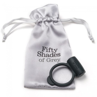 Вибрирующее кольцо для эрекции FSoG Vibrating Love Ring (чёрный) 