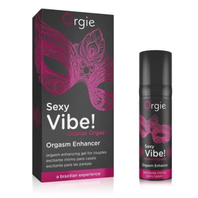 Orgie Sexy Vibe! Intense Orgasm - возбуждающий гель, жидкий вибратор, 15 мл