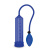Джага-Джага - Вакуумная помпа для члена, 25х6 см (синий) 
