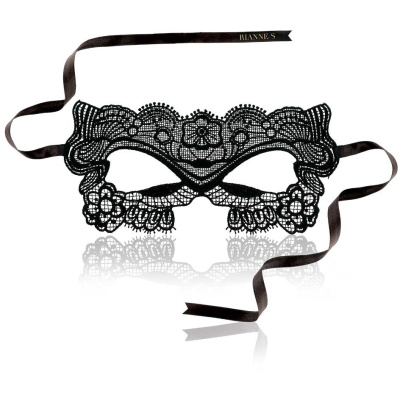 Rianne S Mask V Zouzou эротическая кружевная маска в венецианском стиле, чёрная