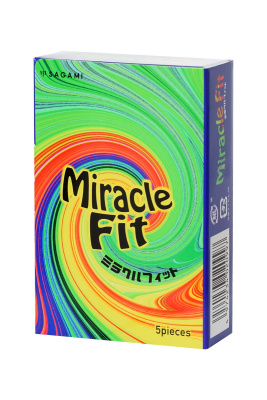 Sagami Xtreme - Miracle Fit - Латексные презервативы, 5 шт