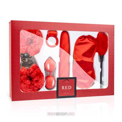  LoveBoxxx - I Love Red Couples Box - подарочный набор секс-игрушек