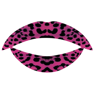 Lip Tattoo Розовая пантера - тату для губ