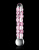Icicles No. 7 - Стеклянный стимулятор, 17,8 см (розовый)