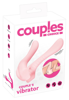 Couples Choice - Двойной многофункциональный вибратор, 13,2 см (розовый)