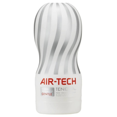 Tenga Air-Tech Reusable Vacuum Cup Gentle - Мастурбатор, 15,5 см (белый)
