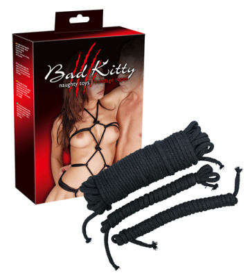 Bad Kitty-Bondageseile - Набор верёвок для связывания на тело и руки