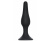 Lola  Slim Anal Plug Large Black - Анальная пробка, 12.5 см (чёрный) 