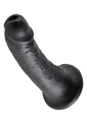 PipeDream King Cock - Реалистичный фаллоимитатор на присоске, 15.2х4.1 см (чёрный)