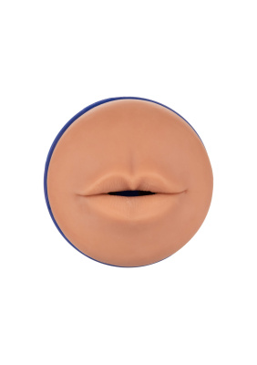 Private Alexa Tomas Superstar Mouth - Мастурбатор-ротик, 26х8.5 см (телесный)