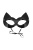Штучки-дрючки - лакированная маска кошечки, чёрная (OS)