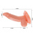 Baile - Вибратор-реалистик с функцией ротации, 15.5х3.3 см (телесный)