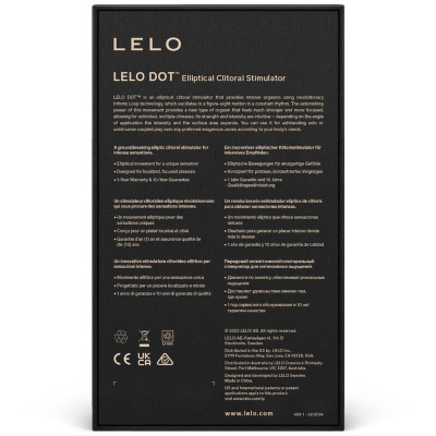 Lelo Dot Pink - Точечный стимулятор для клитора, 16,5 см (розовый) 