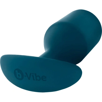 B-vibe Snug Plug 6 - Профессиональная пробка для ношения, 16х5.55 см (морская волна) 