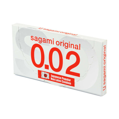Sagami Original - Презервативы полиуретановые, 2 шт
