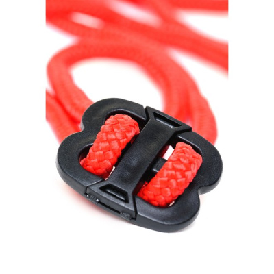  ToyFa - Верёвочные наручники (красный)