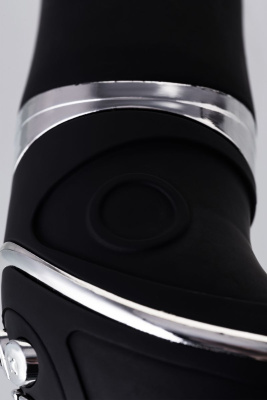 Чёрный анальный вибростимулятор Erotist - 20,7х3.5 см.
