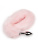 Пикантные Штучки - Серебристая анальная пробка с хвостиком, 6 см (розовый) 