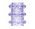 Рельефная насадка на член Armour - Lola Toys, 5 см (фиолетовый) 