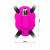 Baile - Клиторальный стимулятор бабочка с ремешками, 9.7х6.8 см (розовый)  