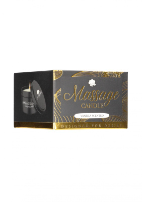 Massage Candle Vanilla Scented - Ароматизировання массажная свеча, 100 г (ваниль)