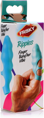 Finger Bang-her - Вибрирующая насадка на палец, 8.8 см 
