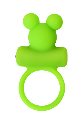 A-Toys by TOYFA Chio - Виброкольцо на пенис, 8,1 см (зеленый) 