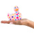 Big Teaze Toys I Rub My Duckie 2.0 Happiness Collection - Вибратор-уточка, 9 см (розовый в горошек) 