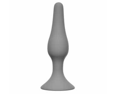 Анальная пробка Slim Anal XL Grey 15.5 см (серый) 