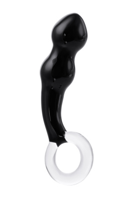 Sexus Glass - Стимулятор простаты, 17 см (черный) 