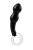 Sexus Glass - Стимулятор простаты, 17 см (черный) 