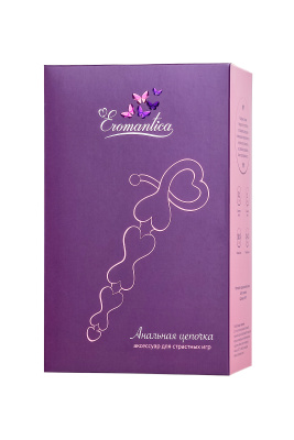 Eromantica - Анальная цепочка, 18,5 см (розовый)