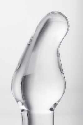Sexus Glass - Анальная пробка, 14,5 см (прозрачный) 