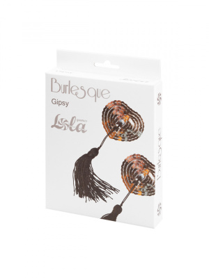 Lola Games Burlesque Gipsy пэстисы в форме сердечек с кисточками (серебристый)