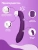 Мистер Факер Snello - стимулятор клитора с язычком и вибрацией, 19.6х3.5 см (фиолетовый)