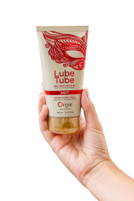 Orgie Lube Tube Hot - Интимный гель с разогревающим эффектом, 150 мл