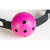 ToyFa - Розовый пластиковый кляп-шар, 3.6 см
