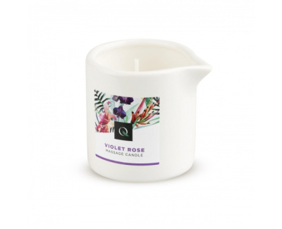Exotiq Massage Candle Violet Rose - массажная свеча с ароматом фиалки и розы, 60 мл