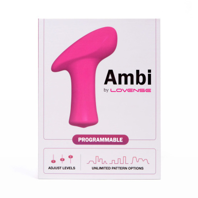 Lovense – Ambi - Необычная вибропуля, 8.6 см (розовый) 