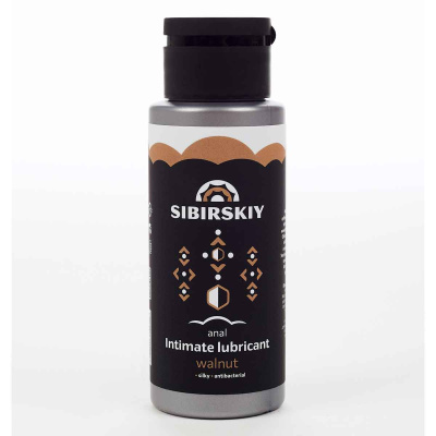 SIBIRSKIY - Антибактериальный интимный анальный лубрикантс ароматом грецкого ореха 100 мл