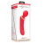 Shotsmedia Multi-Purpose Vibrator Charm - Многофункциональный вибратор,18х4 см (красный) 