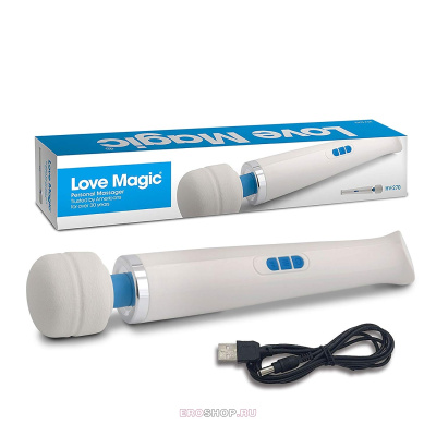 Love Magic Rechargeable Original - Беспроводной вибромассажер для тела, 32х6 см 